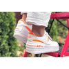 Купить Женские кроссовки Nike Air Force 1 Shadow белые с оранжевым