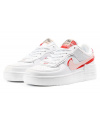 Жіночі кросівки Nike Air Force 1 Shadow білі з рожевим
