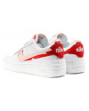 Купить Жіночі кросівки Nike Air Force 1 Shadow білі з рожевим