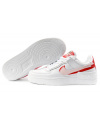 Купить Жіночі кросівки Nike Air Force 1 Shadow білі з рожевим