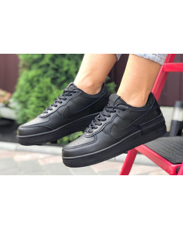 Жіночі кросівки Nike Air Force 1 Shadow чорні