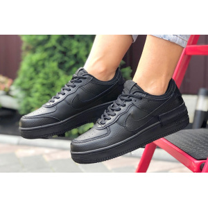 Женские кроссовки Nike Air Force 1 Shadow черные