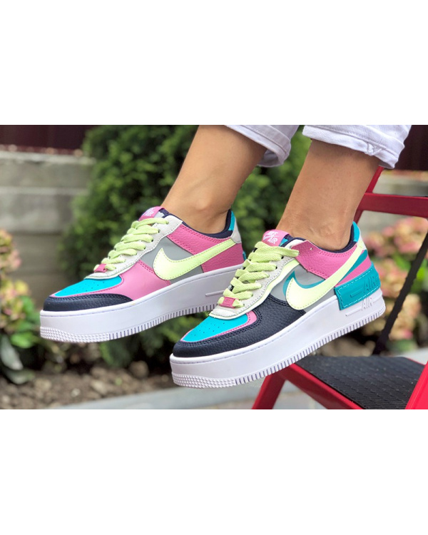Жіночі кросівки Nike Air Force 1 Shadow багатобарвні