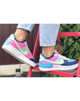Жіночі кросівки Nike Air Force 1 Shadow багатобарвні
