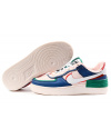 Купить Женские кроссовки Nike Air Force 1 Shadow розовые с синим и зеленым