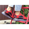 Купить Женские кроссовки Nike Air Max 720 красные с черным