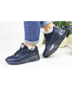 Жіночі кросівки Nike Air Max 90 Hyperfuse темно-сині