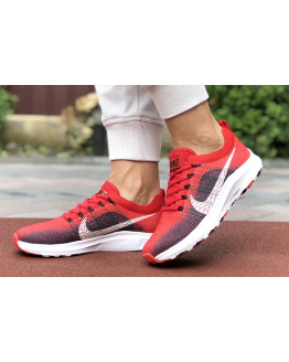 Жіночі кросівки Nike Air Zoom червоні с темно-синим