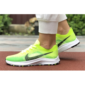 Женские кроссовки Nike Air Zoom неоново-зеленые