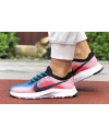 Женские кроссовки Nike Air Zoom розовые с синим