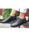 Женские кроссовки Nike Classic Cortez Leather черные