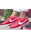 Женские кроссовки Nike Classic Cortez Leather красные