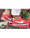 Купить Женские кроссовки Nike Classic Cortez Leather красные