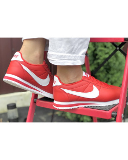 Жіночі кросівки Nike Classic Cortez Leather червоні