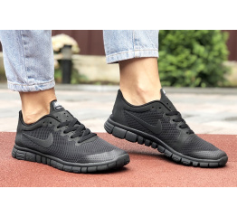 Женские кроссовки Nike Free Run 3.0 черные