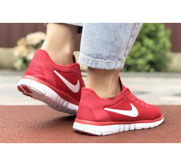 Женские кроссовки Nike Free Run 3.0 красные