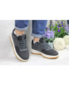 Купить Жіночі кросівки Nike Lunar Force LF-1 low сірі з чорним (grey/black)
