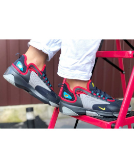 Жіночі кросівки Nike Zoom 2K темно-сині з сірим