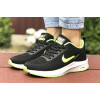 Женские кроссовки Nike Zoom Lunar 3 черные с неоново-зеленым
