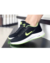 Купить Жіночі кросівки Nike Zoom Lunar 3 чорні с неоново-зеленым