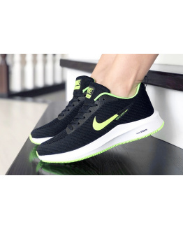 Жіночі кросівки Nike Zoom Lunar 3 чорні с неоново-зеленым