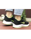 Купить Жіночі кросівки Nike Zoom Lunar 3 чорні с неоново-зеленым