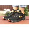 Женские кроссовки Nike Zoom Lunar 3 черные с оранжевым