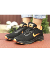 Жіночі кросівки Nike Zoom Lunar 3 чорні з помаранчевим