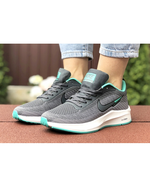 Женские кроссовки Nike Zoom Lunar 3 серые