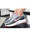 Купить Жіночі кросівки Nike Zoom Lunar 3 сірі с коралловым