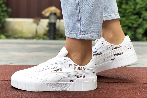 Женские кроссовки Puma Cali Remix Wn's белые