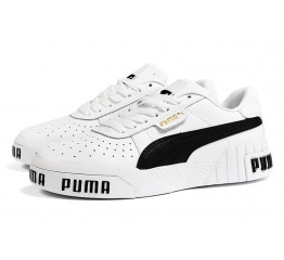 Женские кроссовки Puma Cali Remix Wn's белые с черным