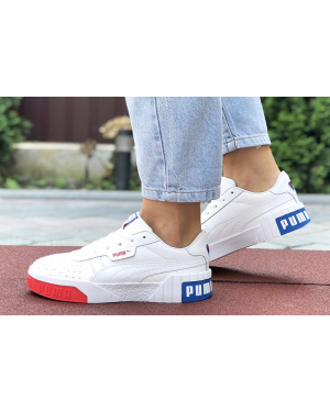 Жіночі кросівки Puma Cali Remix Wn's білі з червоним