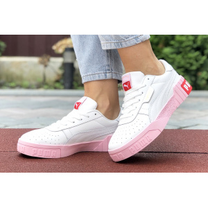 Купить Женские кроссовки Puma Cali Remix Wn's белые с розовым в Украине