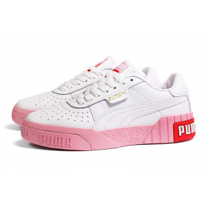 Купить Женские кроссовки Puma Cali Remix Wn's белые с розовым