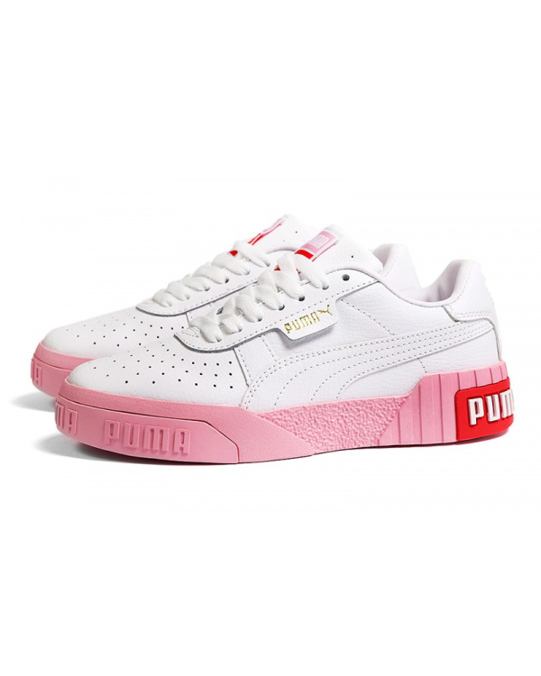 Жіночі кросівки Puma Cali Remix Wn's білі з рожевим
