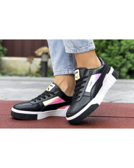 Женские кроссовки Puma Cali Remix Wn's Iridescent черные