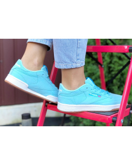 Жіночі кросівки Reebok C85 блакитні