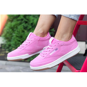 Купить Жіночі кросівки Reebok C85 рожеві