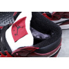 Купить Женские высокие кроссовки на меху Nike Air Jordan 1 Retro High бордовые с белым