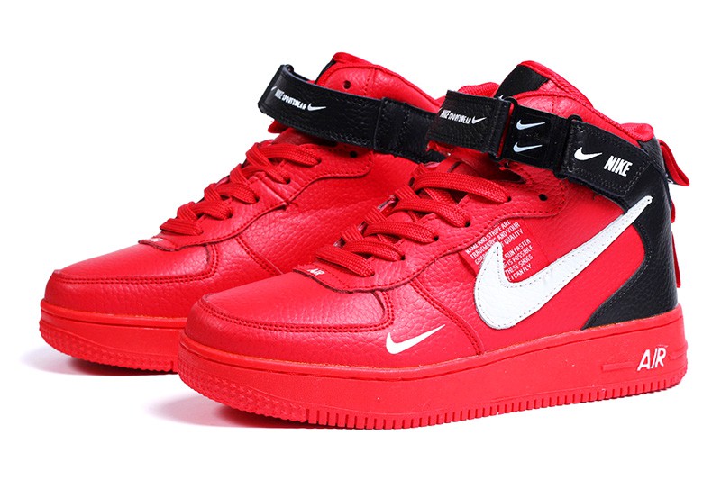 Nike air force 1 hot sale 07 mid lv8 university red