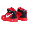 Купить Женские высокие кроссовки на меху Nike Air Force 1 '07 Mid Lv8 Utility красные