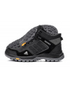 Мужские ботинки на меху Adidas Terrex черные