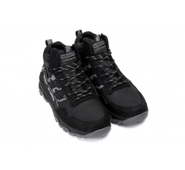 Купить Мужские ботинки на меху Adidas Terrex черные в Украине