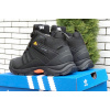 Купить Мужские ботинки на меху Adidas Terrex ClimaProof High черные с оранжевым