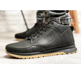 Мужские ботинки на меху New Balance черные