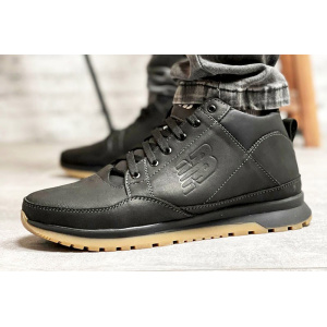 Мужские ботинки на меху New Balance черные