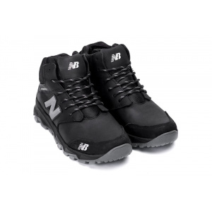 Купить Мужские ботинки на меху New Balance черные в Украине