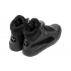 Купить Мужские ботинки на меху Puma Black Leather черные