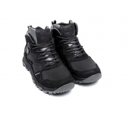 Мужские ботинки на меху Timberland черные